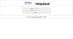 Desktop Screenshot of helpdesk.ab-ovo.com
